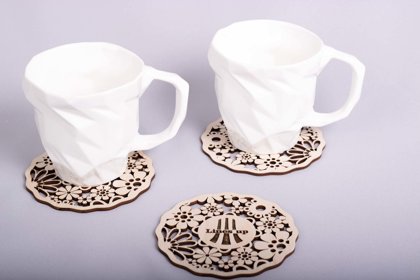 Krūzīšu paliktņi ar uzņēmuma logo