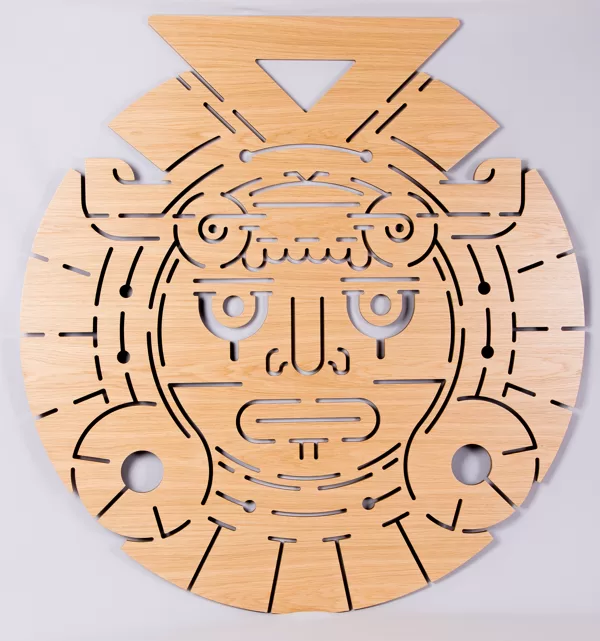 CNC wall decor wood